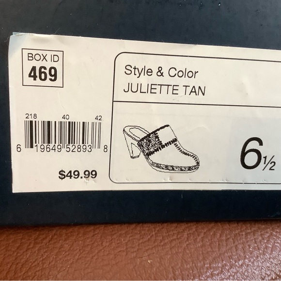 Ladies Sonoma Heeled Mules Size 6 1/2 - Picture 8 of 8